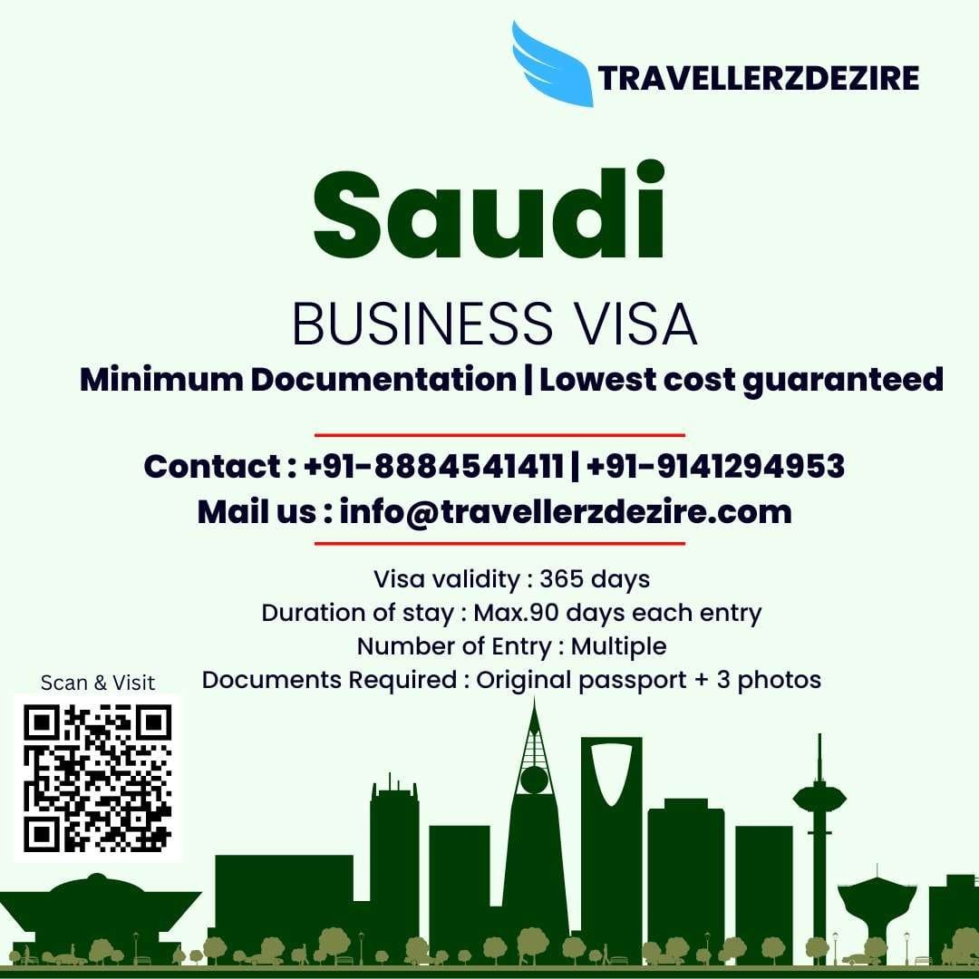 Saudi business visa for Indian passport holders