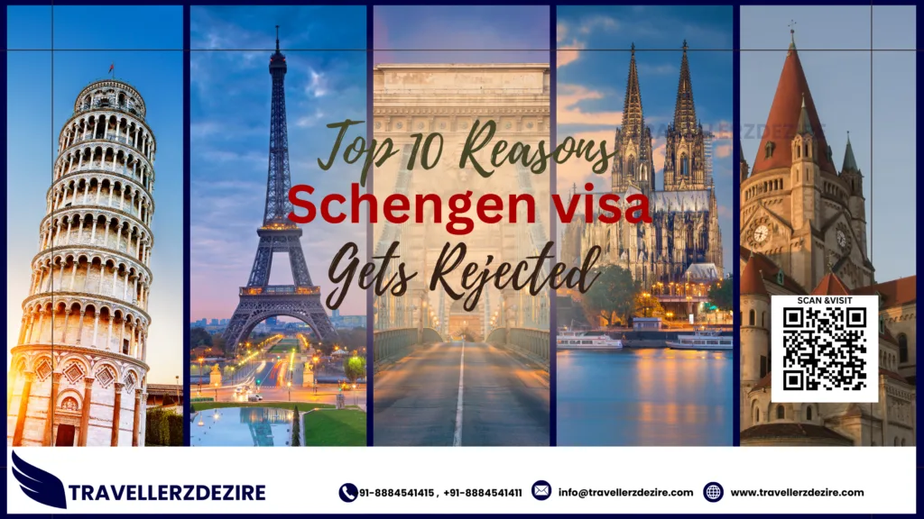 Top Reasons of Schengen visa rejection