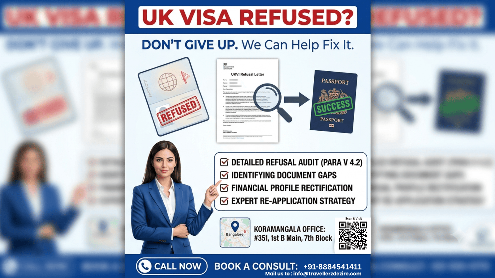 UK Visa Refusal - Reapplication assistance