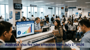 Australia Visa Fees Hike 2026 Latest Tourist, Student Visitor Visa Charges